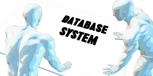 Databassystemet som begrepp — Stockfoto