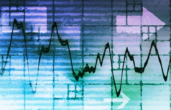 Geometryczne technologii jako koncepcja — Zdjęcie stockowe