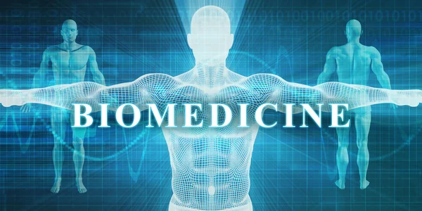 Biomedicina come concetto Arte — Foto Stock