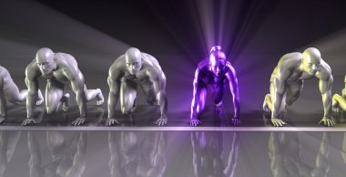 Kararlı kadın erkeklere karşı mücadele