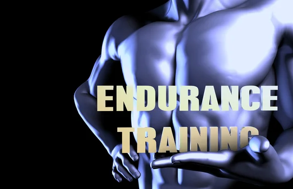 Endurance training Concept Art — Stock Photo, Image