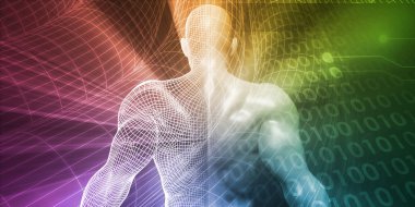 Teknoloji yenilik konsept sanat