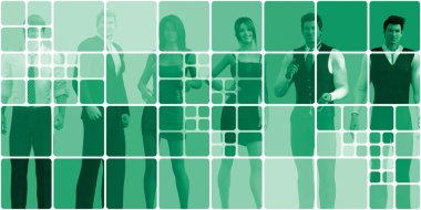 Çeşitli milletlerden konsept sanat