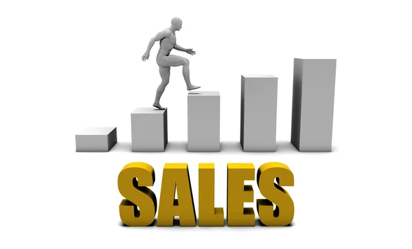 Sales Concept Art — Stock Photo, Image