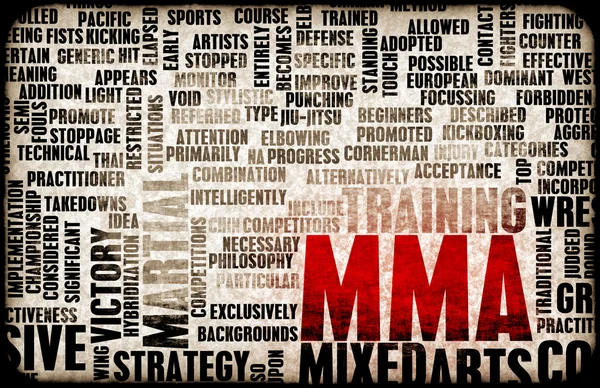 Artes marciais mistas ou MMA — Fotografia de Stock