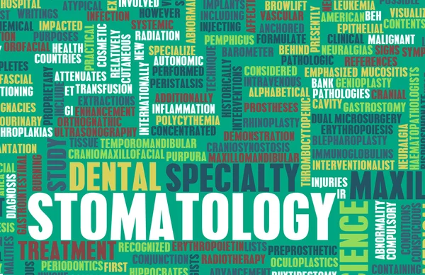 Стоматологія як поняття — стокове фото