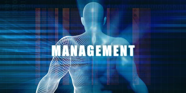 Management som ett begrepp — Stockfoto