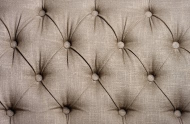 Close-up of upholstered furniture clipart