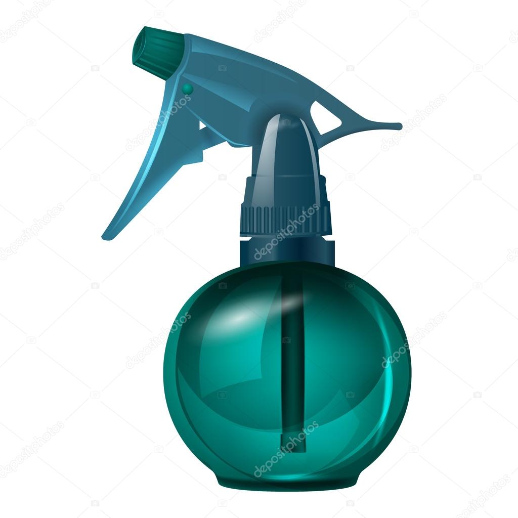 Appliance plastic sprayer for liquid preparations.