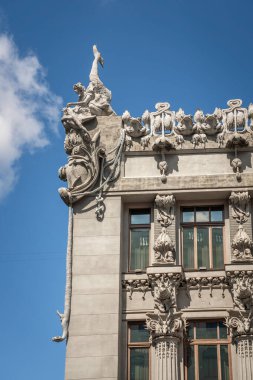 Chimaeras veya Horodecki House - Art Nouveau Binası - Kiev, Ukrayna