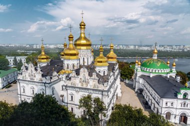 Pechersk Lavra Manastırı ve Dormition Katedrali - Kiev, Ukrayna