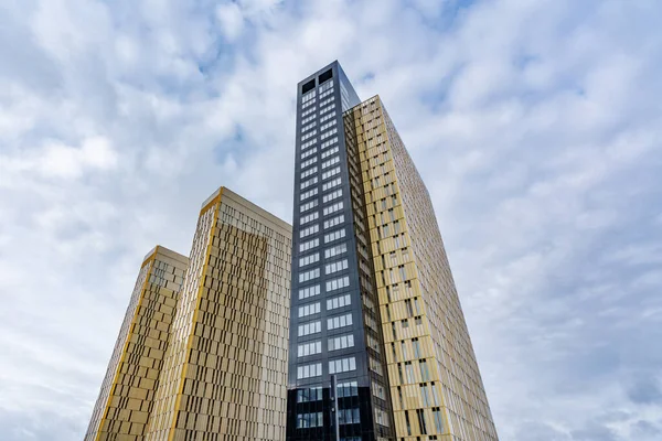 European Court Justice Headquarters Towers Kirchberg Luxembourg City Luxembourg — Stock fotografie