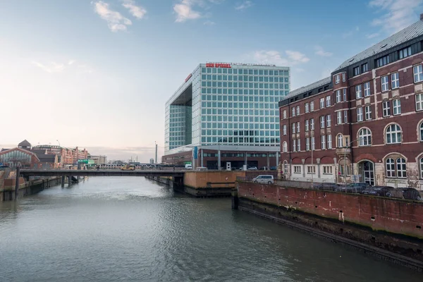 Edificio Sede Der Spiegel Revista Semanal Alemana Noticias Munich Alemania — Foto de Stock