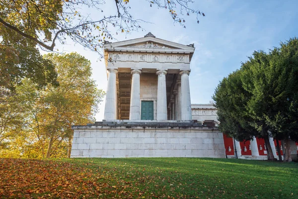 Vue Latérale Bâtiment Temple Renommée Bavière Munich Bavière Allemagne — Photo