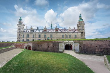 Kronborg Kalesi - Shakespeare 'in Hamlet' i oynadığı kale - Helsingor, Danimarka