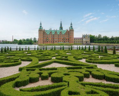 Barok Park ve Frederiksborg Şato Bahçeleri - Hillerod, Danimarka