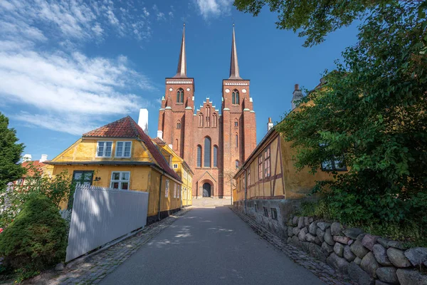 Catedral Roskilde Roskilde Dinamarca — Fotografia de Stock
