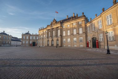 Amalienborg Sarayı - Frederick 'in Sarayı, Veliaht Prens Frederik' in resmi konutu- Kopenhag, Danimarka