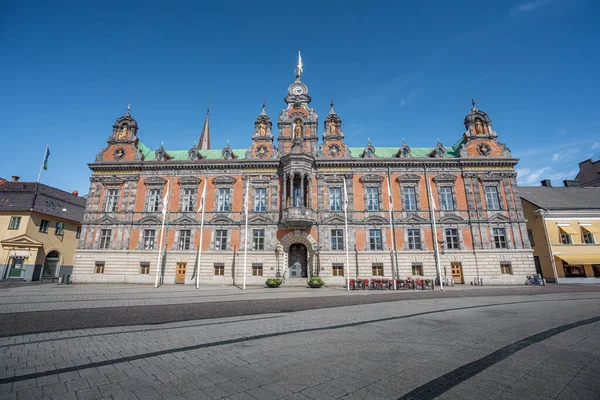 Malmo Town Hall Radhus Stortorget Square Malmo Sweden — Stock Photo, Image