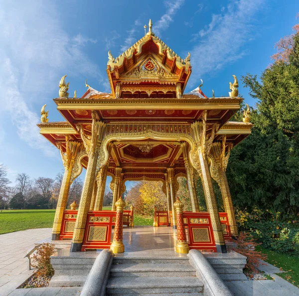 Thai Pavilion Lausanne Switzerland — Stock Photo, Image