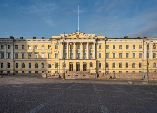 Government Palace Senate Square Helsinki Finland — Stock Photo, Image