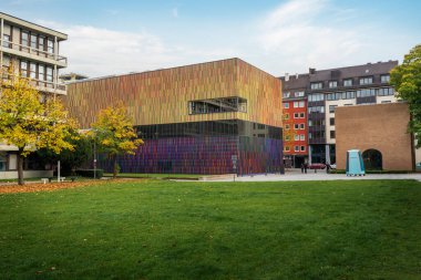 Münih, Almanya - 1 Kasım 2019 Brandhorst Müzesi - Münih, Bavyera, Almanya