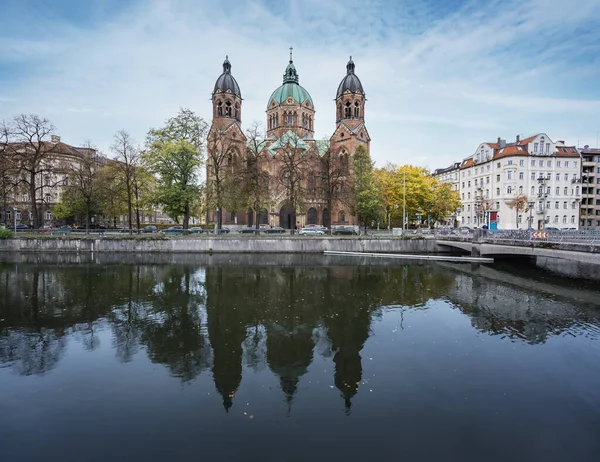 圣路加教堂 Lukaskirche 德国慕尼黑 — 图库照片