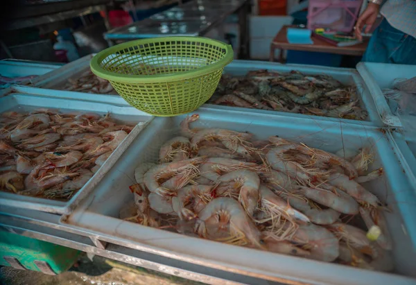 Januari 2020 Koh Samui Thailand Voedselmarkt — Stockfoto
