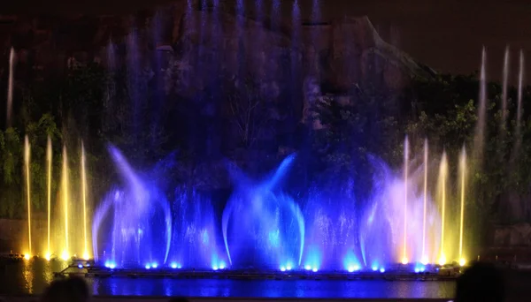 Fountain show in Vietnam — Stock Photo, Image