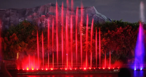 Fountain show i Vietnam — Stockfoto
