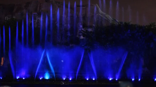 Fountain show i Vietnam — Stockfoto