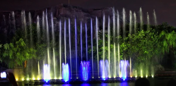 Fountain show i Vietnam — Stockfoto