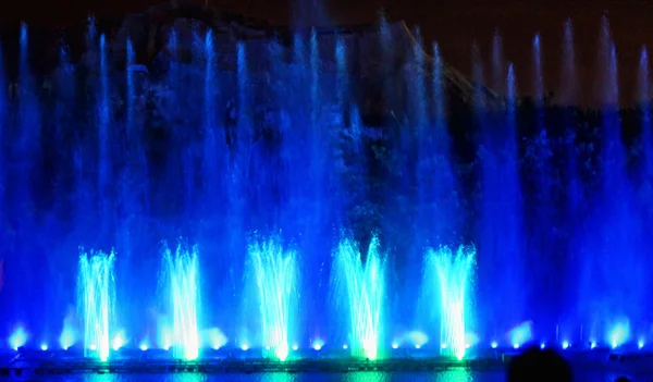 Fountain show i Vietnam — Stockfoto