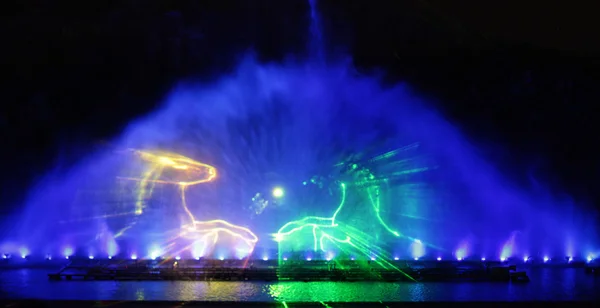 Fountain show in Vietnam Stockfoto