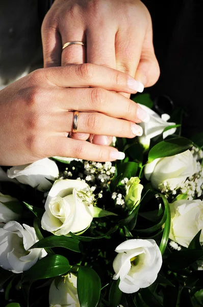 Anillos de boda —  Fotos de Stock