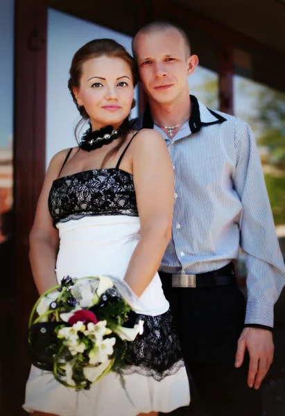 A pair of young people — Stock Photo, Image