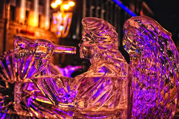 Ice sculpture — Stock Photo, Image