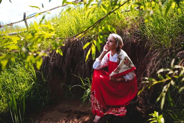 Russische Schönheit — Stockfoto