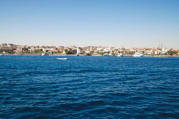 Azul hermoso mar — Foto de Stock