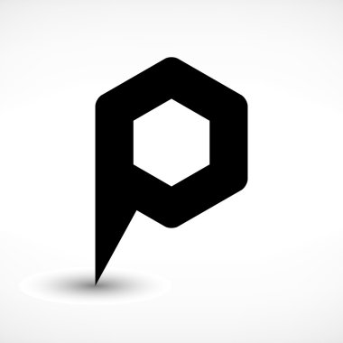 Harita iğne işareti konumu simgesi