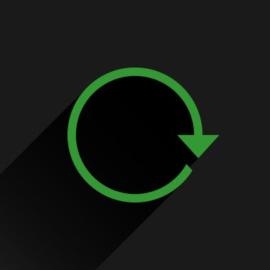 Yeşil ok simgesini yeniden yükle