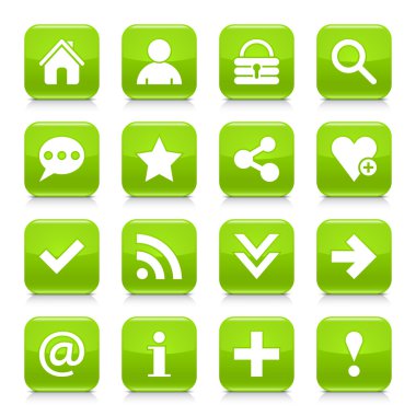 16 temel Icons set