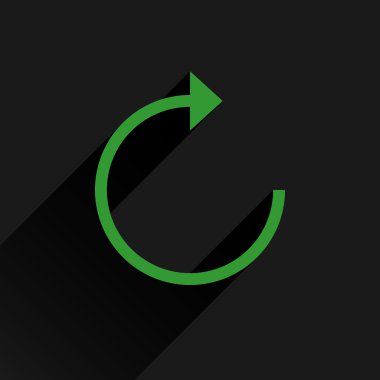 Yeşil ok simgesini yeniden yükle