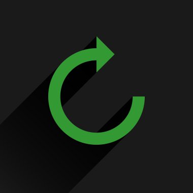 Yeşil ok simgesini yeniden yükle