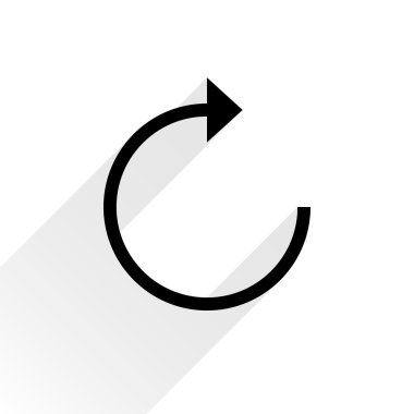 Siyah ok simgesini yeniden yükle