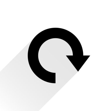 Siyah ok simgesini yeniden yükle