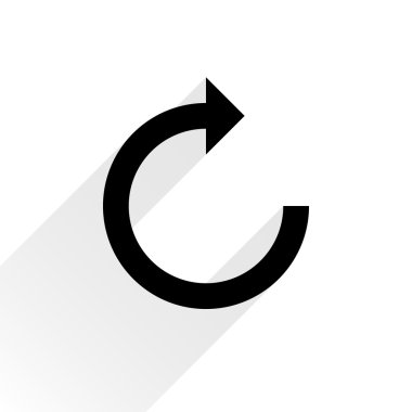 Siyah ok simgesini yeniden yükle