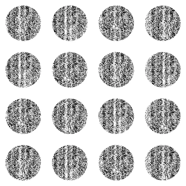 Forme de cercle de couleur noire — Image vectorielle