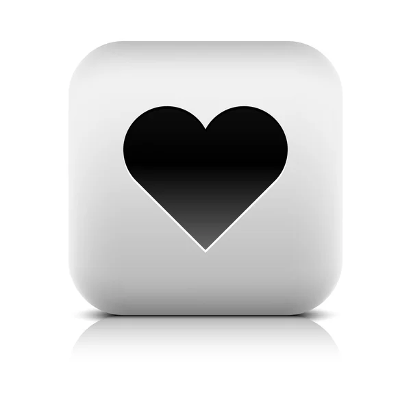 Kalp sembol favori işareti — Stok Vektör