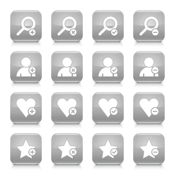 16 additional icons set — Stock Vector